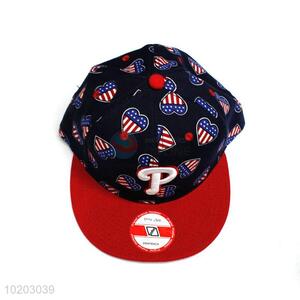 Good Quality Heart Pattern Embroidery Baseball Cap/Hat
