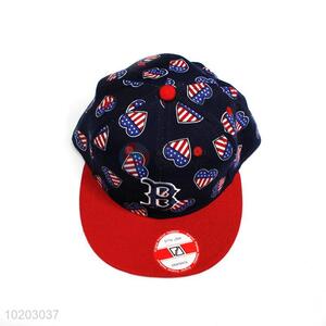 Fashion Heart Pattern Embroidery Baseball Cap/Hat