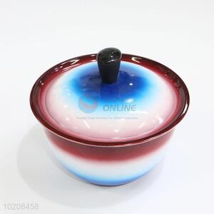 Colorful Stainless Steel Large <em>Bowl</em> with Cover
