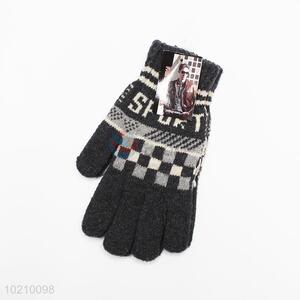 Fashion Style Comfortable Artificial Wool Gloves, Warm Mittens