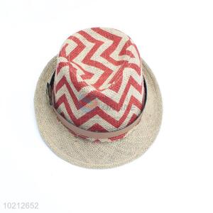 Promotional western style children summer straw hat