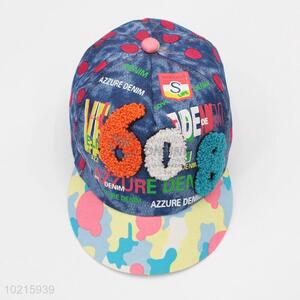 Fashion Design Hot Sale Colorful Printed Baseball Hat for Kids