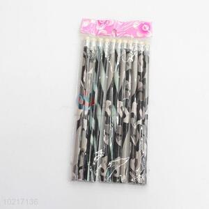 Promotional camouflage printed wooden pencil