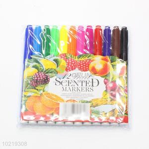 High Quality Scented 12 Colors Pen