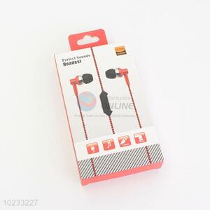 Wholesale Cool Simple Red Color Sweatproof Headphones