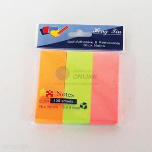 New Design Self-adhesive Removable Cheap Sticky Notes