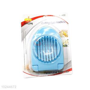 Good Selling Blue Plastic Egg Cutter Kitchen Ware