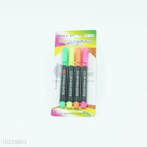 Hot-selling new style 4pcs highlighters