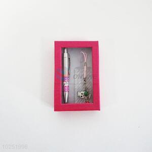 Wholesale Stationary Set with Pen and Cute Pendant