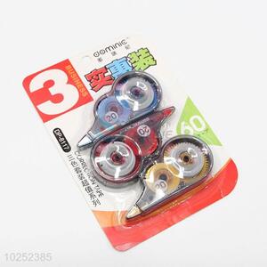Competitive Price 3pc Eco-Friendly Correction Tape Set for Students