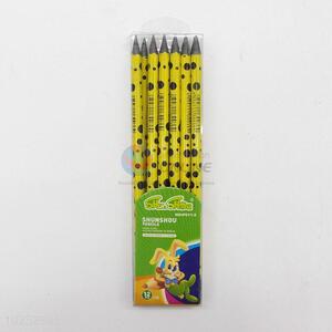 Best Selling Non-Toxic 12 Pcs Recycled Paper Pencil with Eraser