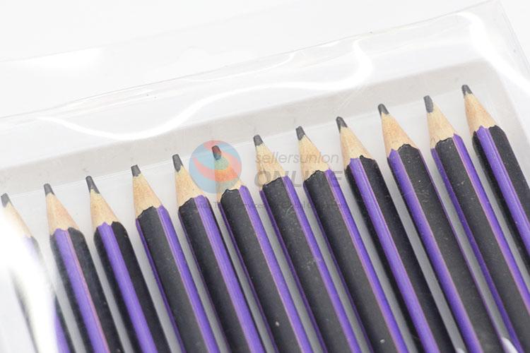 Reasonable Price 12pcs HB Pencils Set With Red Lead
