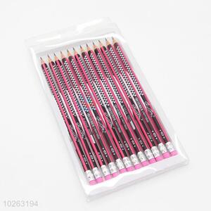 Cheap and High Quality 12pcs HB Pencils Set With Red Lead