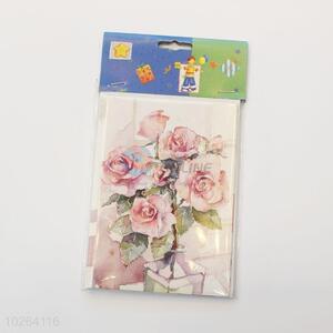 Pretty Cute Rose Decoration Birthday Card/Greeting Card