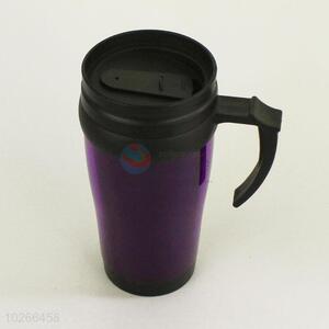 Creative Purple Color Water Cup Water Bottle Sports Outdoor School with Handle