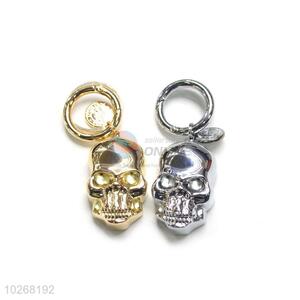 Nice Skull Shaped Stainless Iron USB Lighters for Sale