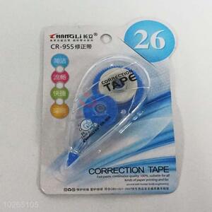 Blue color hot sale plastic correction tape 5mm*26m