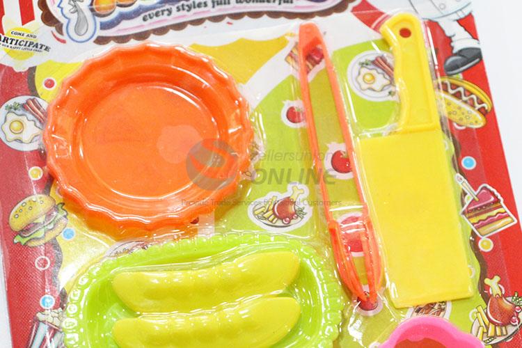 China Factory Role Play Kids Plastic Kitchenware Toys