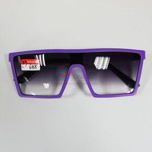 Purple Color Big Square Shaped Sunglasses