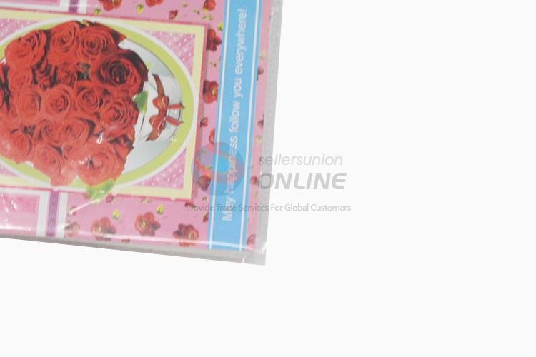 Factory sales cheapest flower printed cover photo album