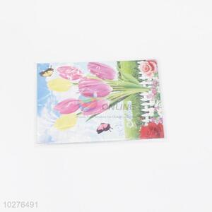 Wholesale promotional flower printed cover photo album