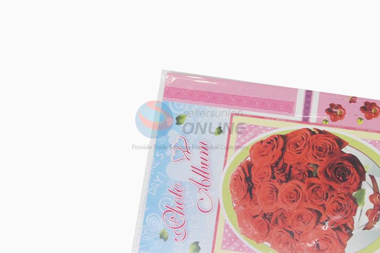 Factory sales cheapest flower printed cover photo album