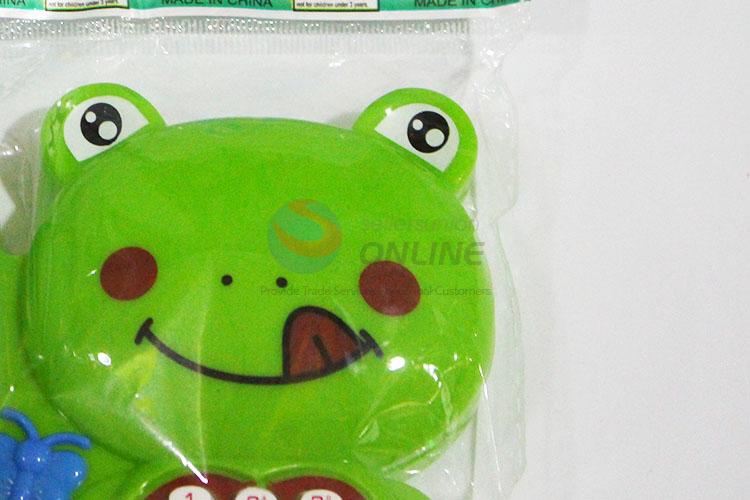 Cartoon Frog Shaped Musical Sound Phone Educational Toy