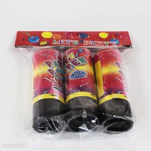 New style popular 3pcs party poppers