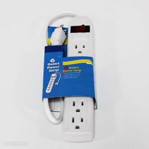 Good Quality 6 Outlet Power Strip/Electrical Socket