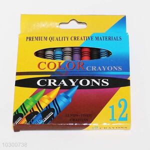 Factory Direct 12pcs Color Crayons for Sale