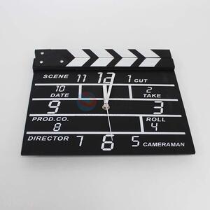 New designable wooden clock,black and white