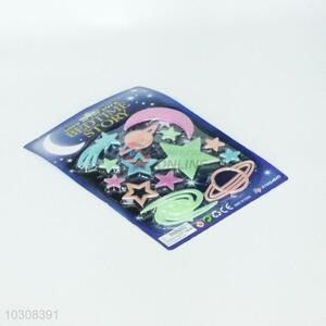 Star, Moon Night Glow Noctilucent Sticker for Bedtime Story