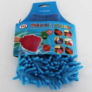 Top quality great blue car wash glove