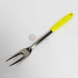 Stainless Steel Meat Fork with Plastic Handle