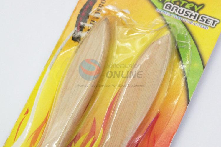 Good quality cheap best 2pcs barbecue brushes