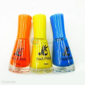 Simple Design Three Colors Easy Clean Nails Polish