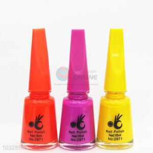 Fashion Design Three Colors Easy Clean Nails Polish