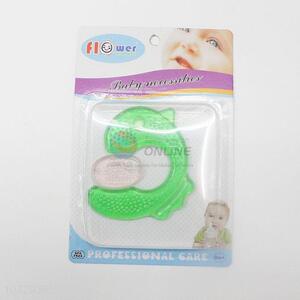 Good sale high quality silicone baby teether