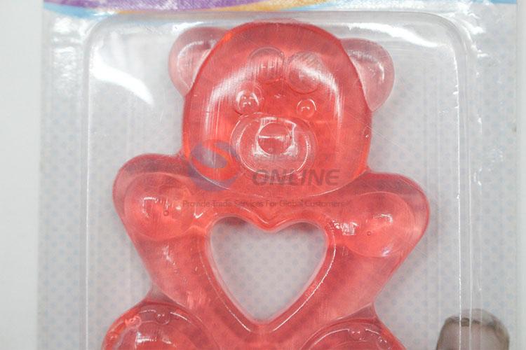 Good sale bear shaped silicone baby teether