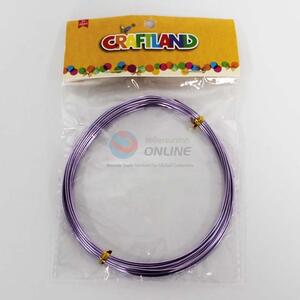 Purple Color Round Iron Wire for Garden