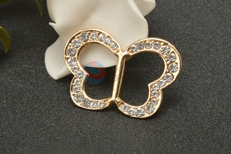 New arrival delicate style butterfly scarf buckle