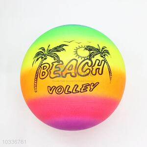 Rainbow Color PVC Inflatable Beach Volley Ball