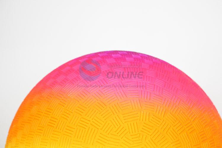 High Quality Rainbow Color PVC Inflatable Beach Volley Ball