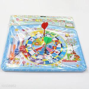 Children toy magnetic drawing board with dart