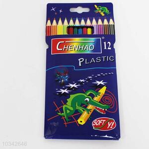 Hot-selling daily use 12pcs colorful pencils