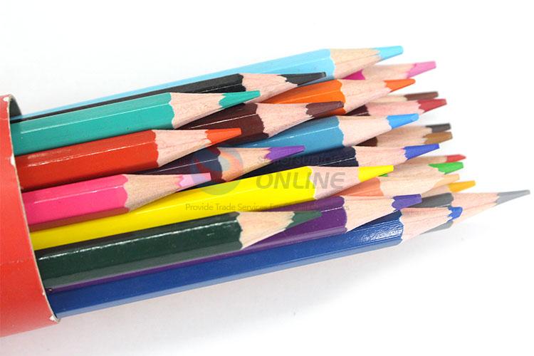 Factory Wholesale 24pcs Nox-Toxic Colored Pencils for Sale