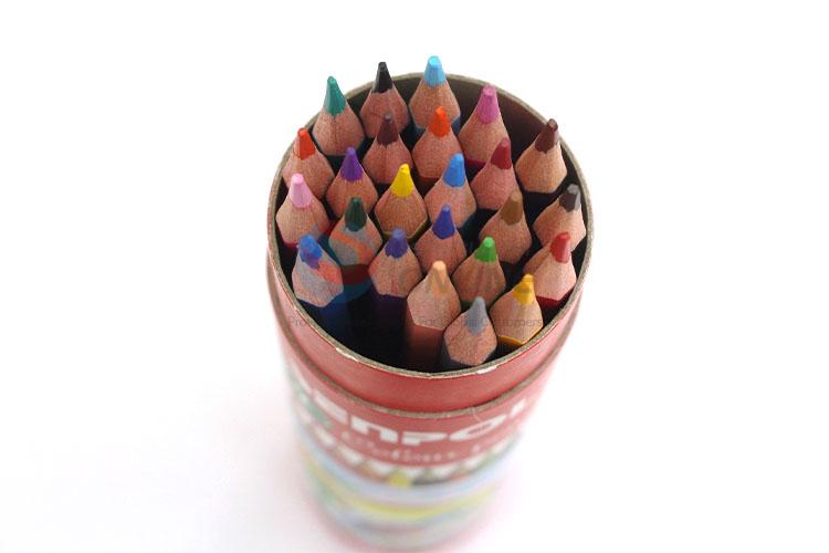 Factory Wholesale 24pcs Nox-Toxic Colored Pencils for Sale