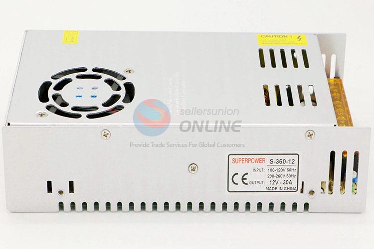 12V30A LED 360W Iron Cover Switching Power Source