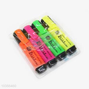 Direct Factory 4pcs Highlighters/Fluorescent Pens Set