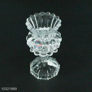 Hot sale popular glass candle holders